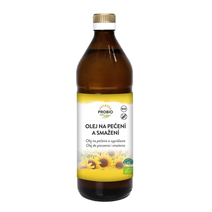 PROBIO Olej slunečnicový na pečení a smažení 750 ml BIO